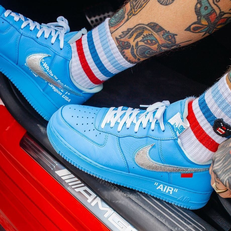 Off White Nike Air Force 1 Brooklyn On Feet Review 