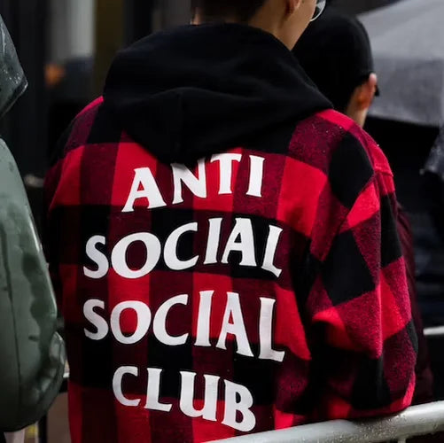 Anti social social club hoodie quality outlet
