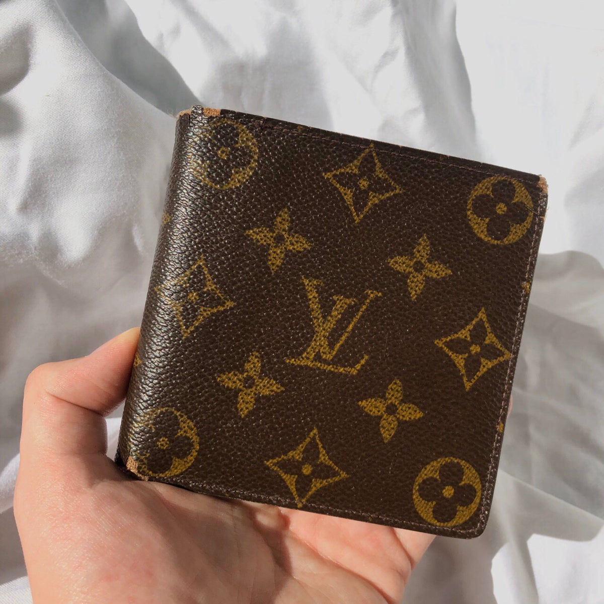 is lv real leather