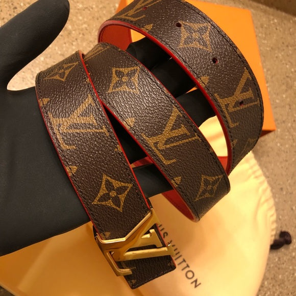 How To Spot Fake Louis Vuitton Belt LV Initiales