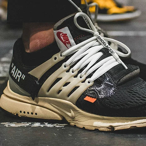 Off white presto black orange laces hotsell