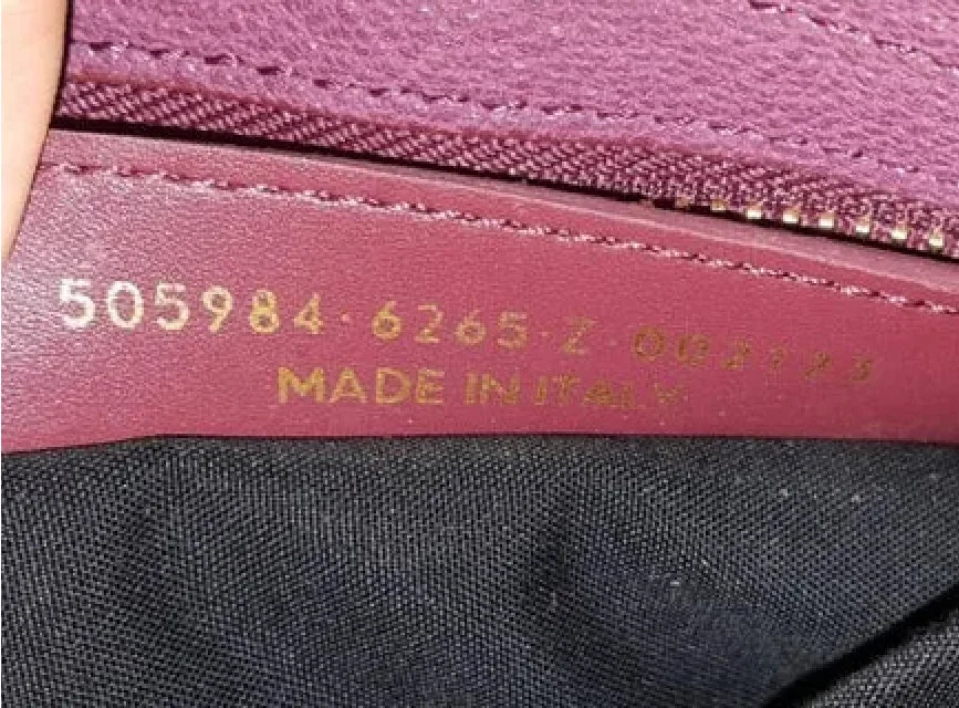 Fake Balenciaga Bags have Inconsistent or Missing Serial Numbers