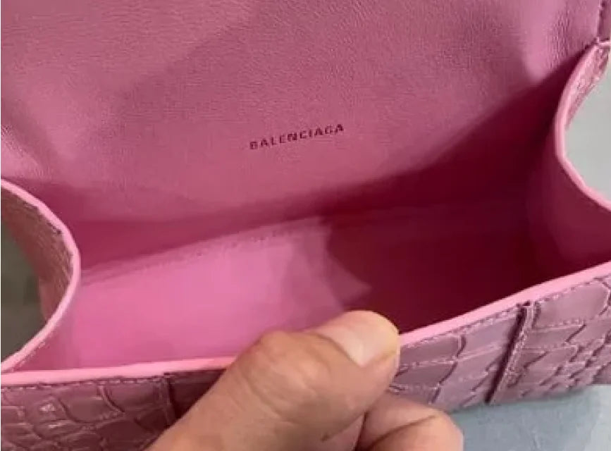 Fake Balenciaga Bags have Uneven or Sloppy Stitching