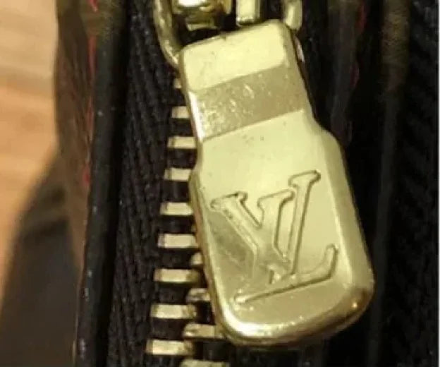 Authentic Louis Vuitton bag has the hardware made of high-quality metal