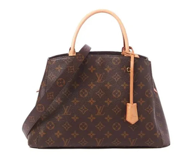 Authentic Louis Vuitton bag has the consistent shape