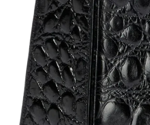 One of the steps to authenticate a Saint Laurent bag is to examine the material