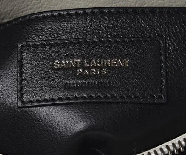 To authenticate a Saint Laurent bag look for Correct “MADE IN ITALY” print