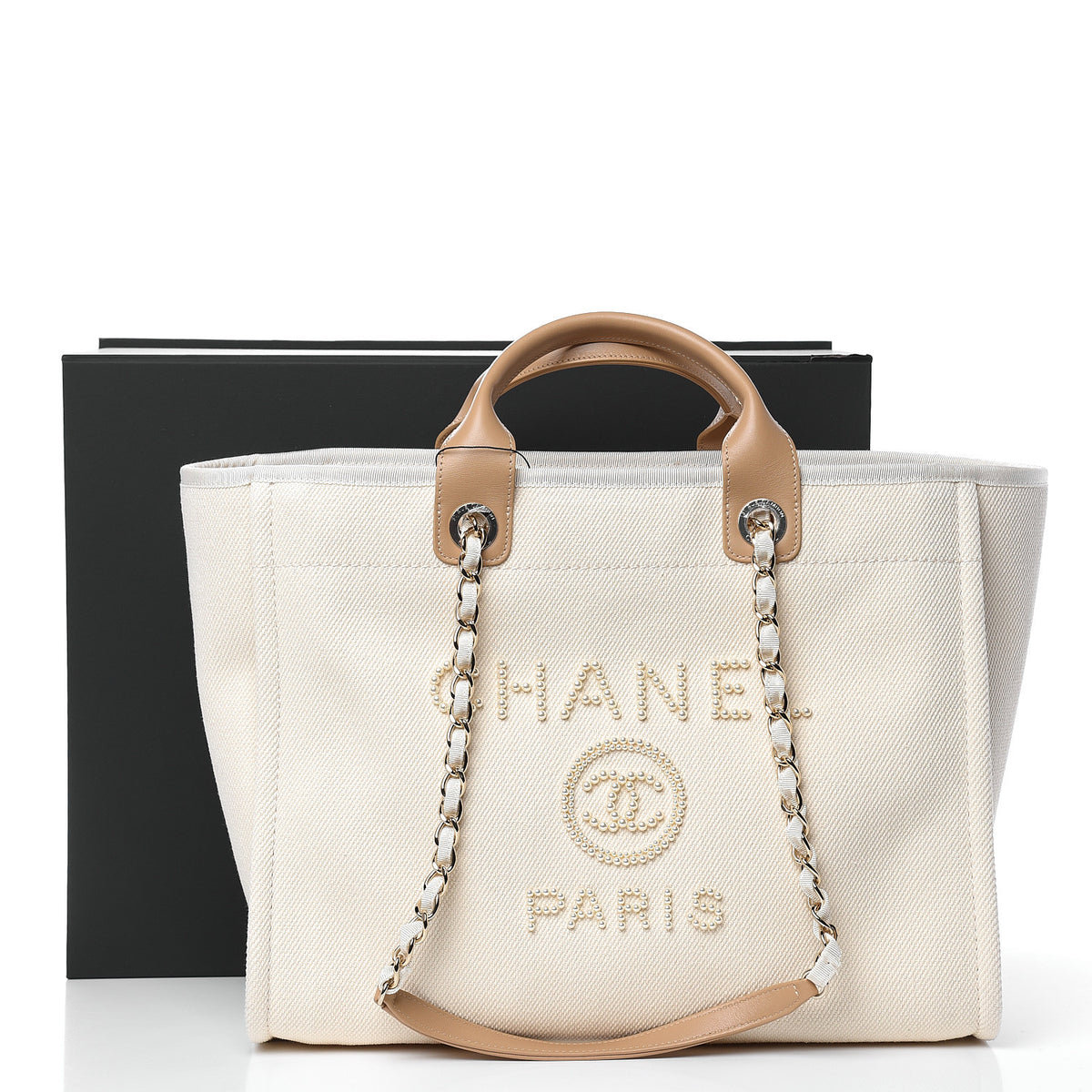 canvas tote bag chanel new