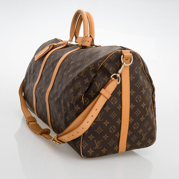 How To Spot Fake Louis Vuitton Keepall 55 Bag