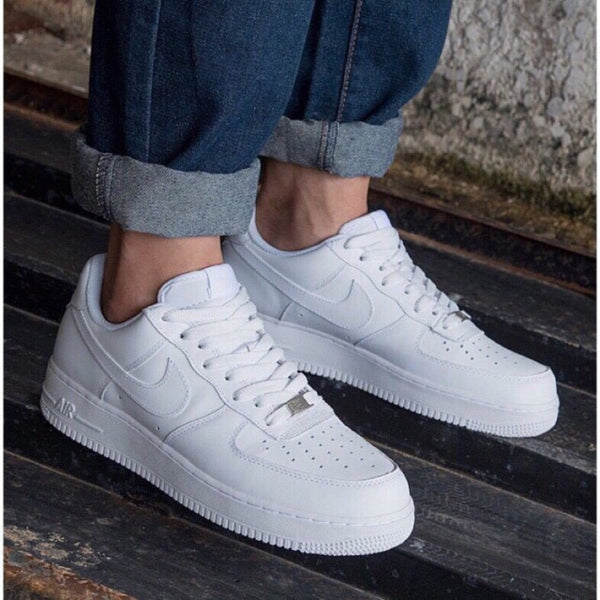 How To Spot Fake Nike Air Force 1 Low White Sneakers