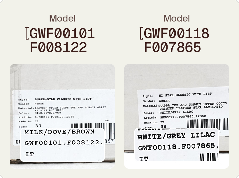 Golden Goose serial number check
