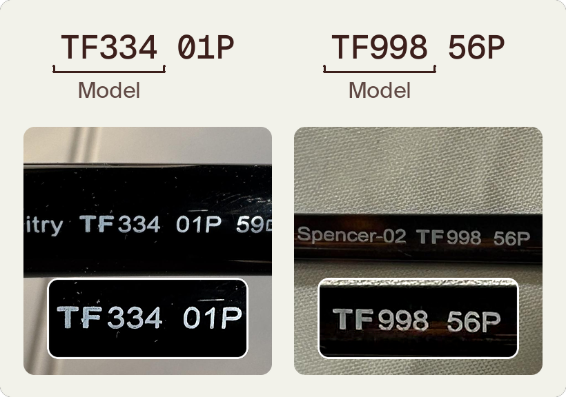 Tom Ford serial number check