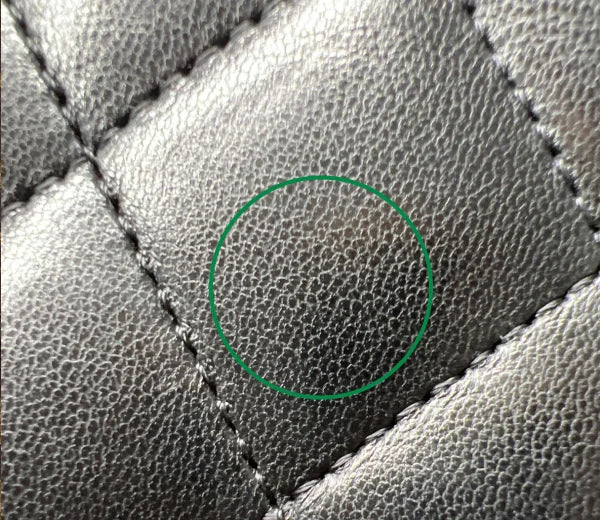 Real Chanel Leather quality: lambskin vs. caviar