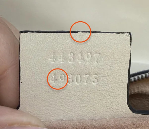 Fake Gucci Serial number patch