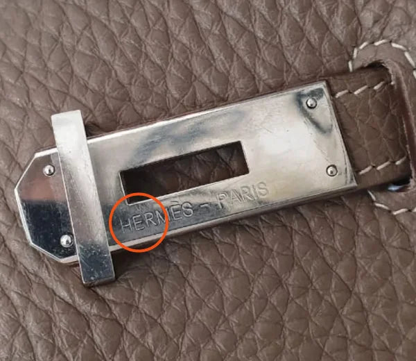 Fake Hermes Hardware: palladium and gold