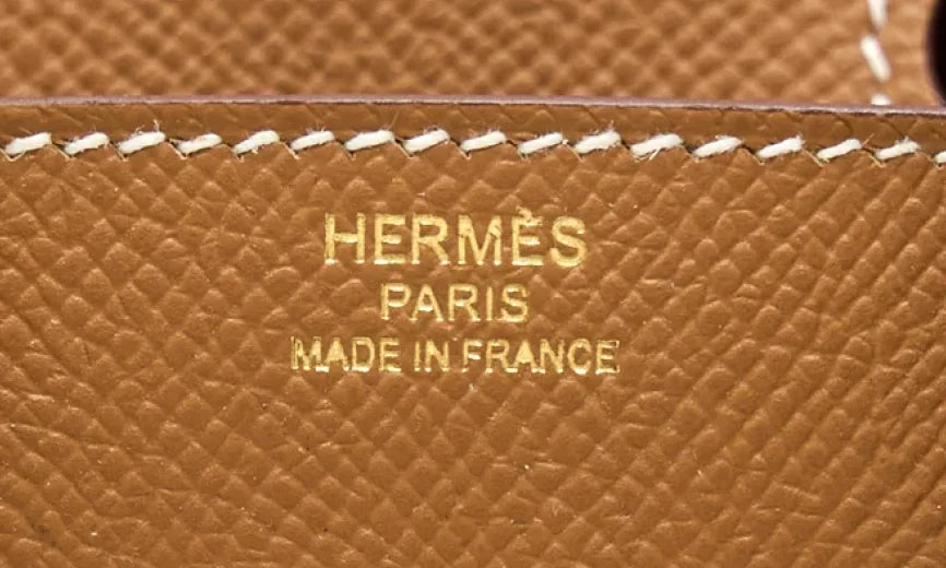 Real Hermes Paris stamp