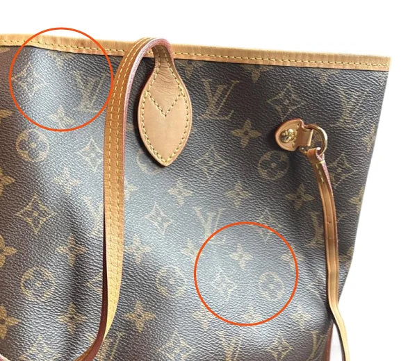 Fake Louis Vuitton Canvas texture and smell