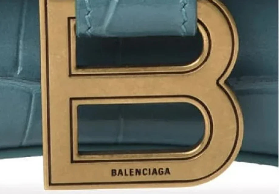 Check the Logo and Branding to authenticate Balenciaga bag