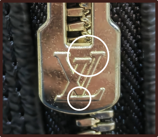 Real Louis Vuitton Hardware weight and engraving