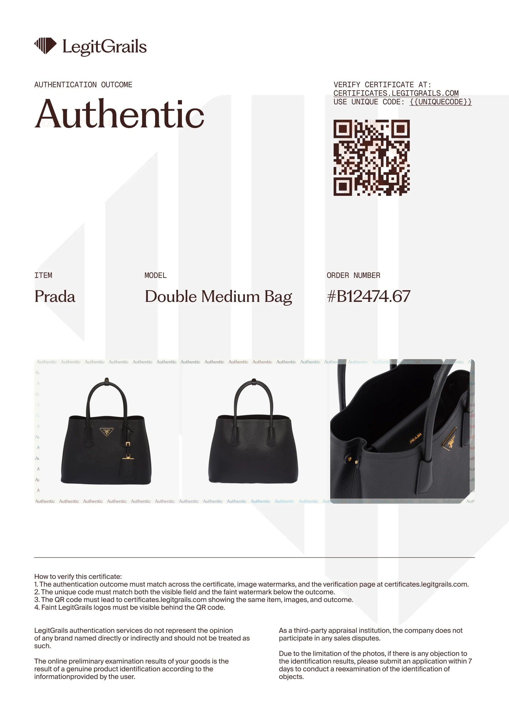 Prada Authenticity Codecheck Prada Legit Check | Prada Authentication Services – LegitGrails